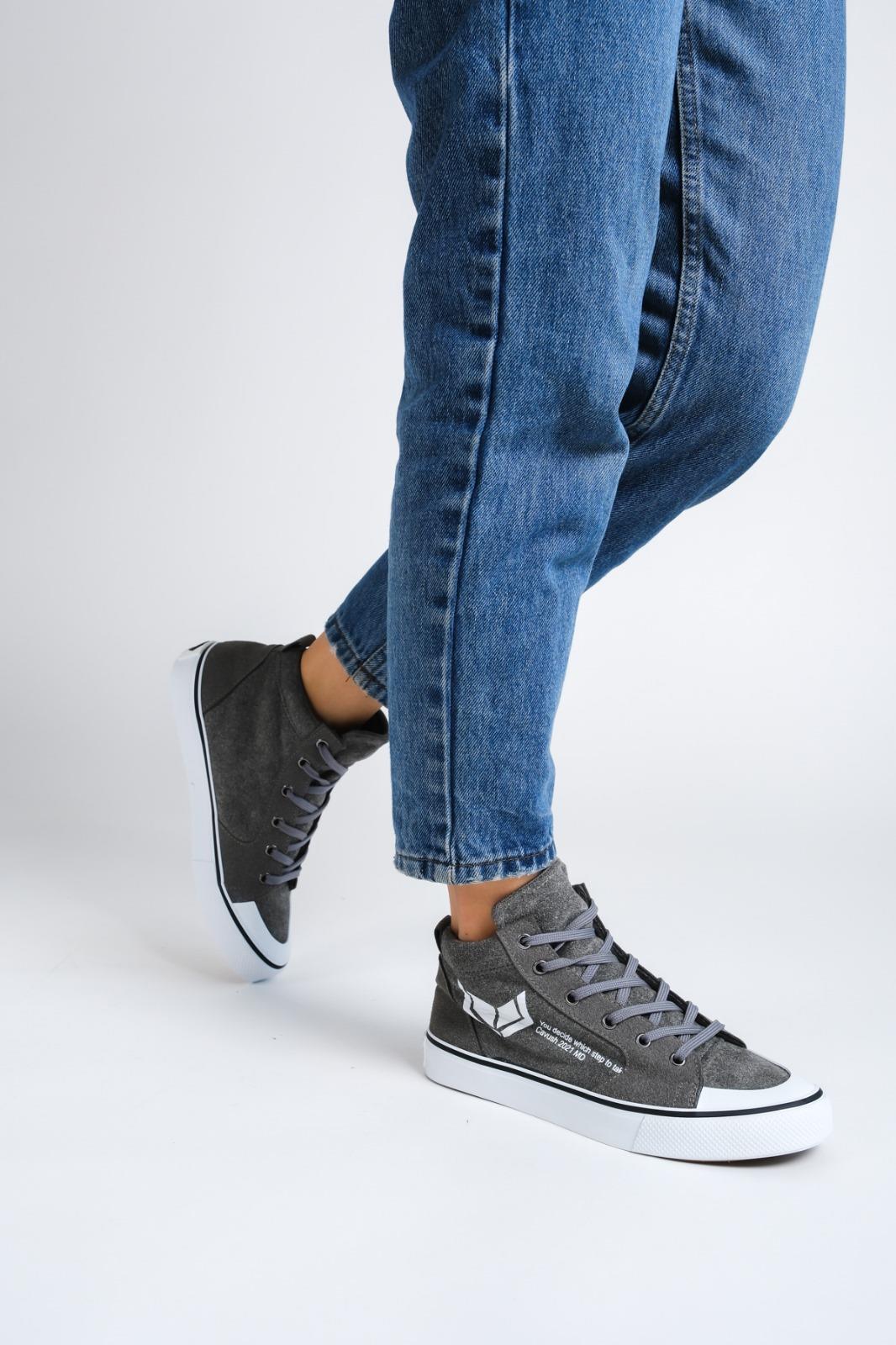 Gwenz Dragon Gri Unisex Sneaker