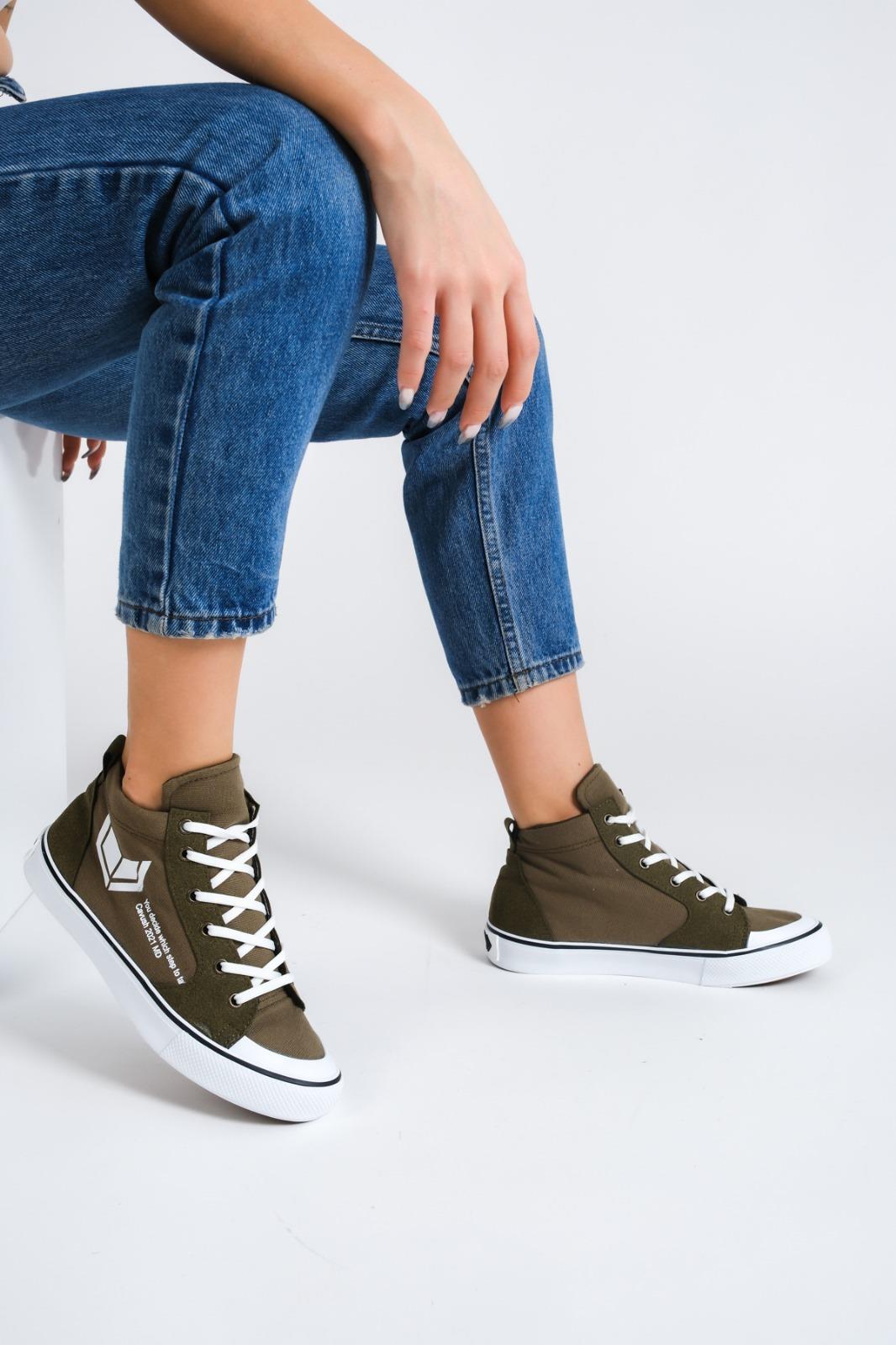 Gwenz Dragon Haki Unisex Sneaker