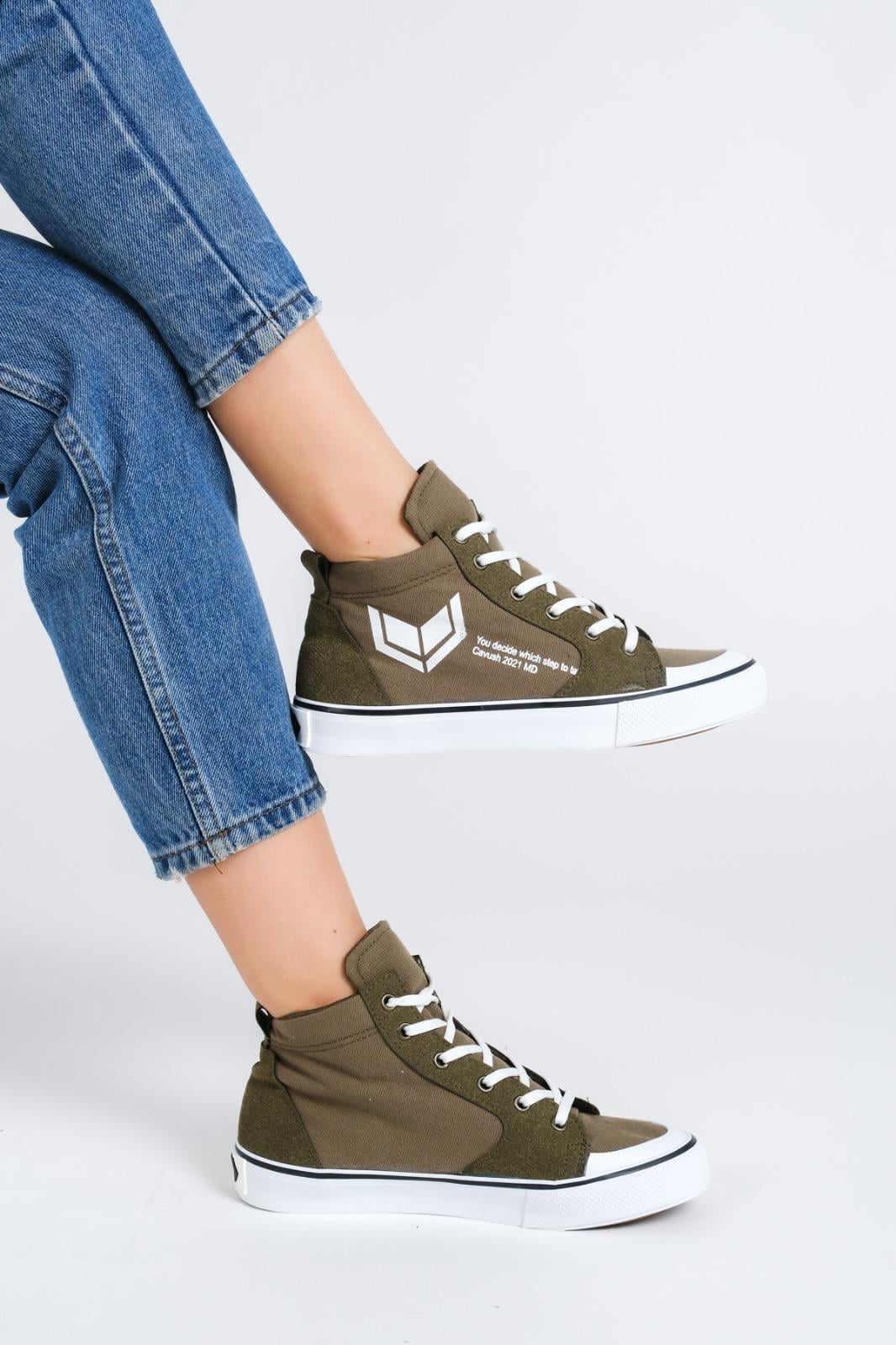 Gwenz Dragon Haki Unisex Sneaker