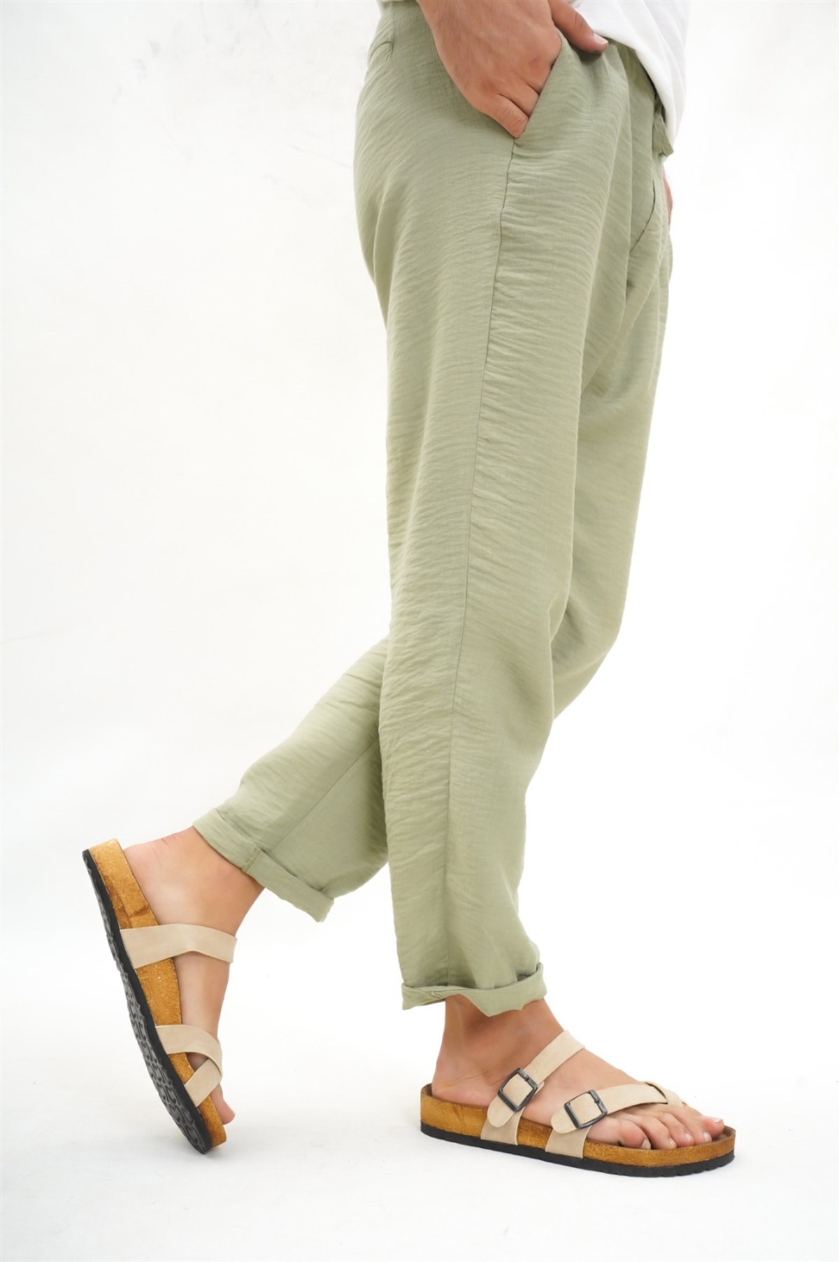 Unisex Gwenliza Relaxcomfort Bej Terlik 