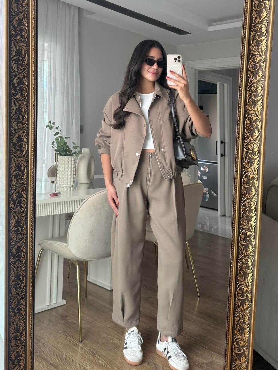 Bomber Ceket Pantolon Takım