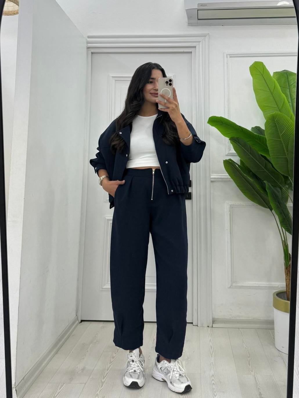 Bomber Ceket Pantolon Takım