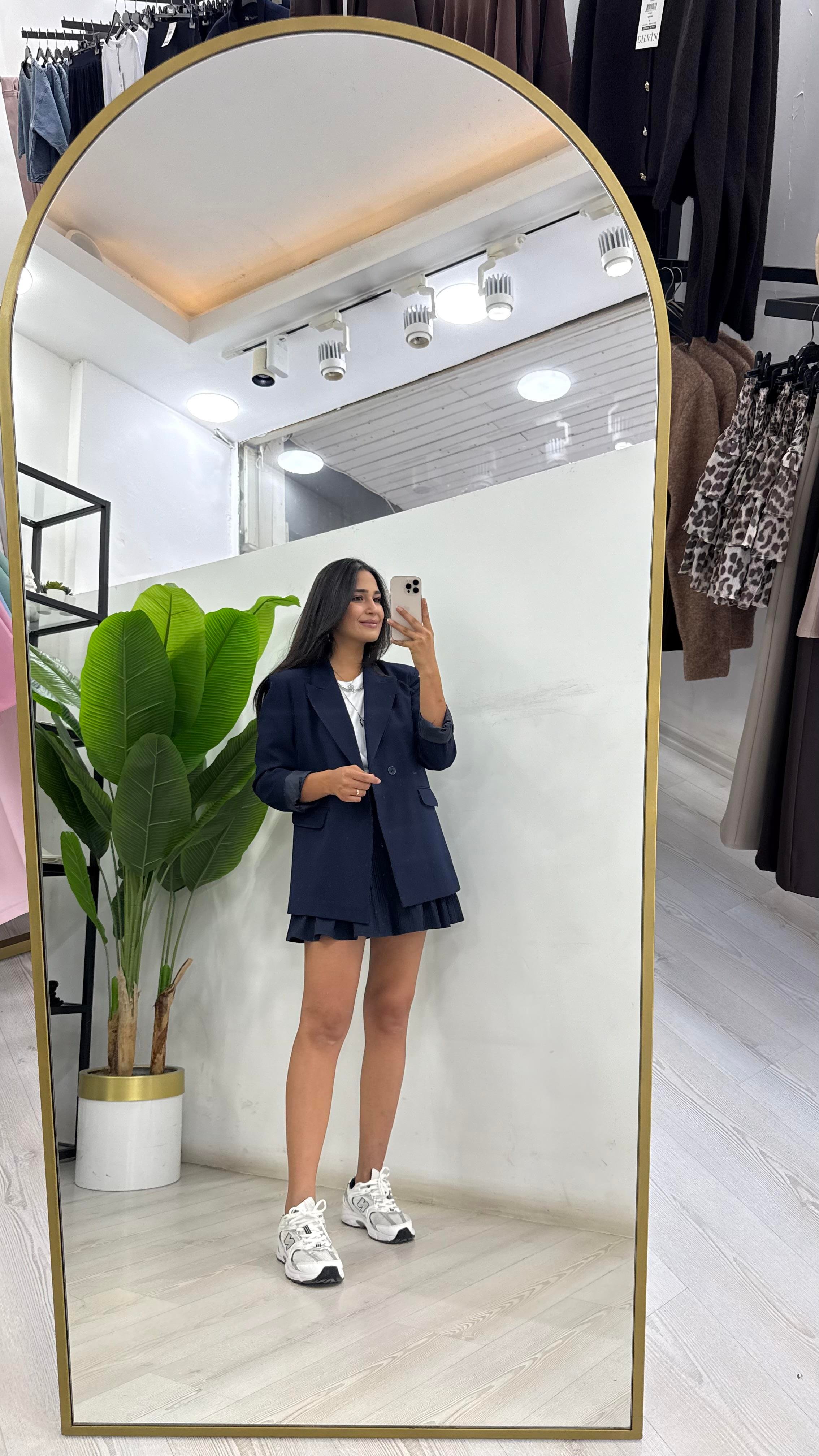 Lacivert Blazer Ceket 