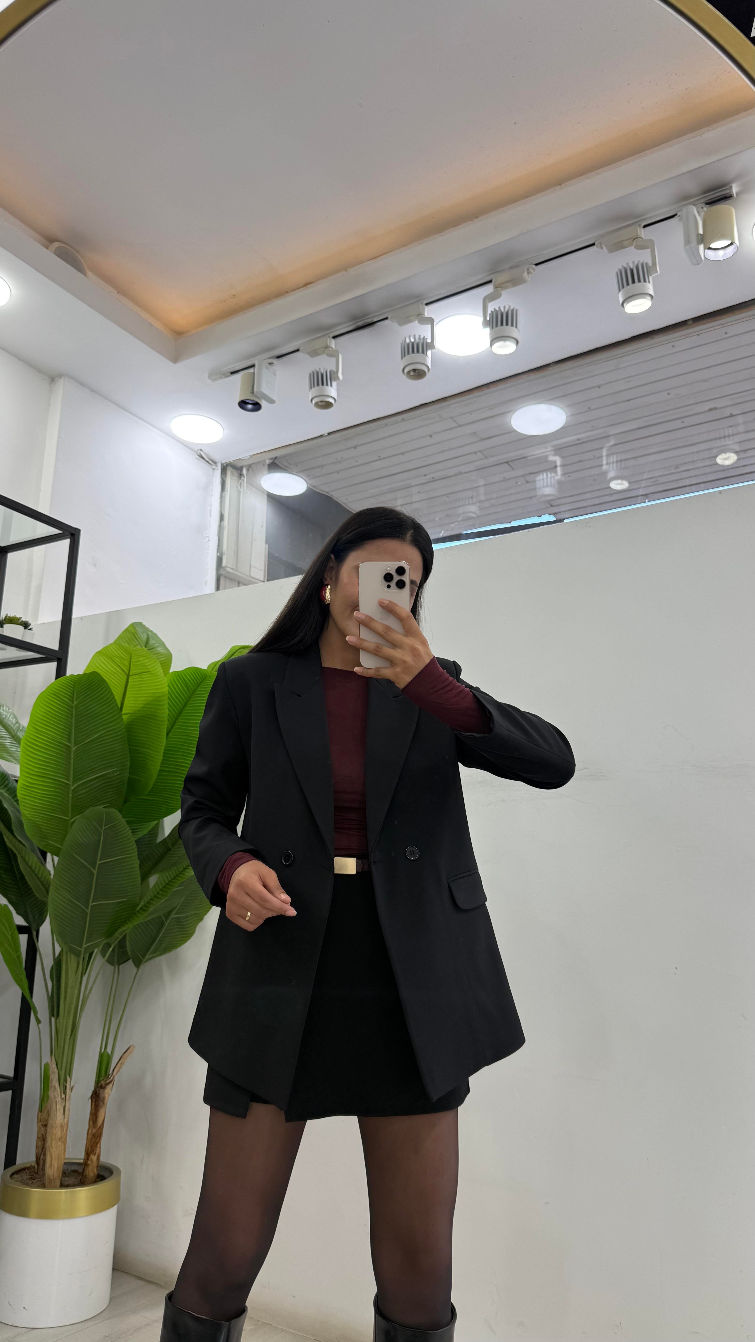 Siyah Blazer Ceket