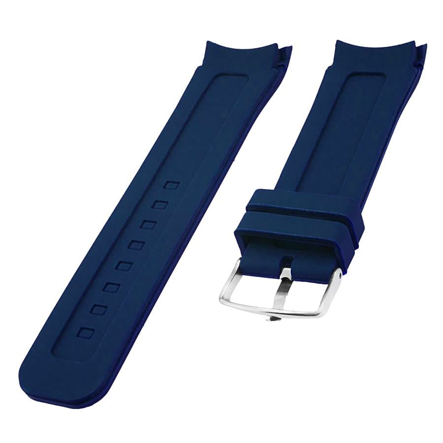  Armani Uyumlu S01A1-L Lacivert Silikon Saat Kordonu