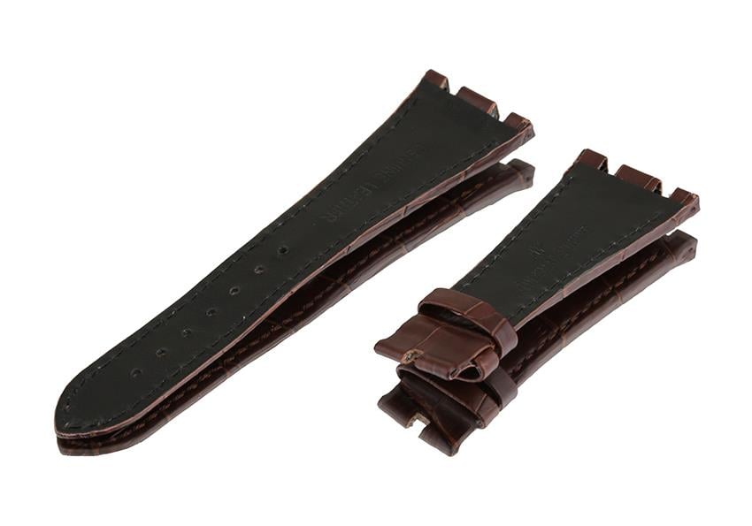  Audemars Piguet Royal Oak OffShore Uyumlu 28x18mm Hakiki Deri Saat Kordonu L0CRAPD-K