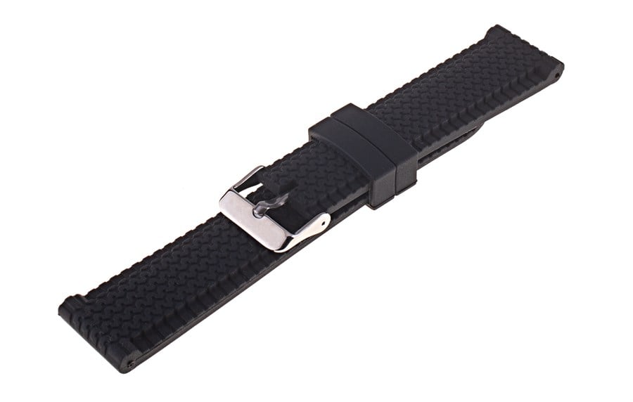  CHOPARD Mille Miglia Brescia Uyumlu 23mm Kauçuk Saat Kordonu R14CHP-B