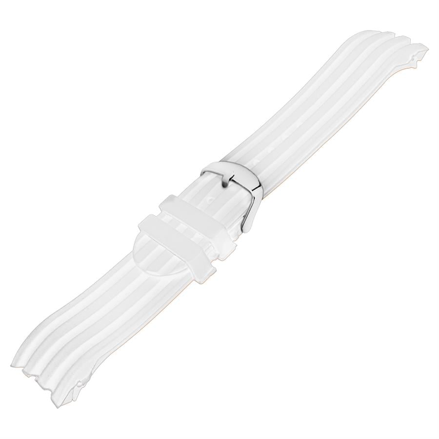  NAUTICA Modellere Uyumlu 24mm Silikon Saat Kordonu S01A2-W