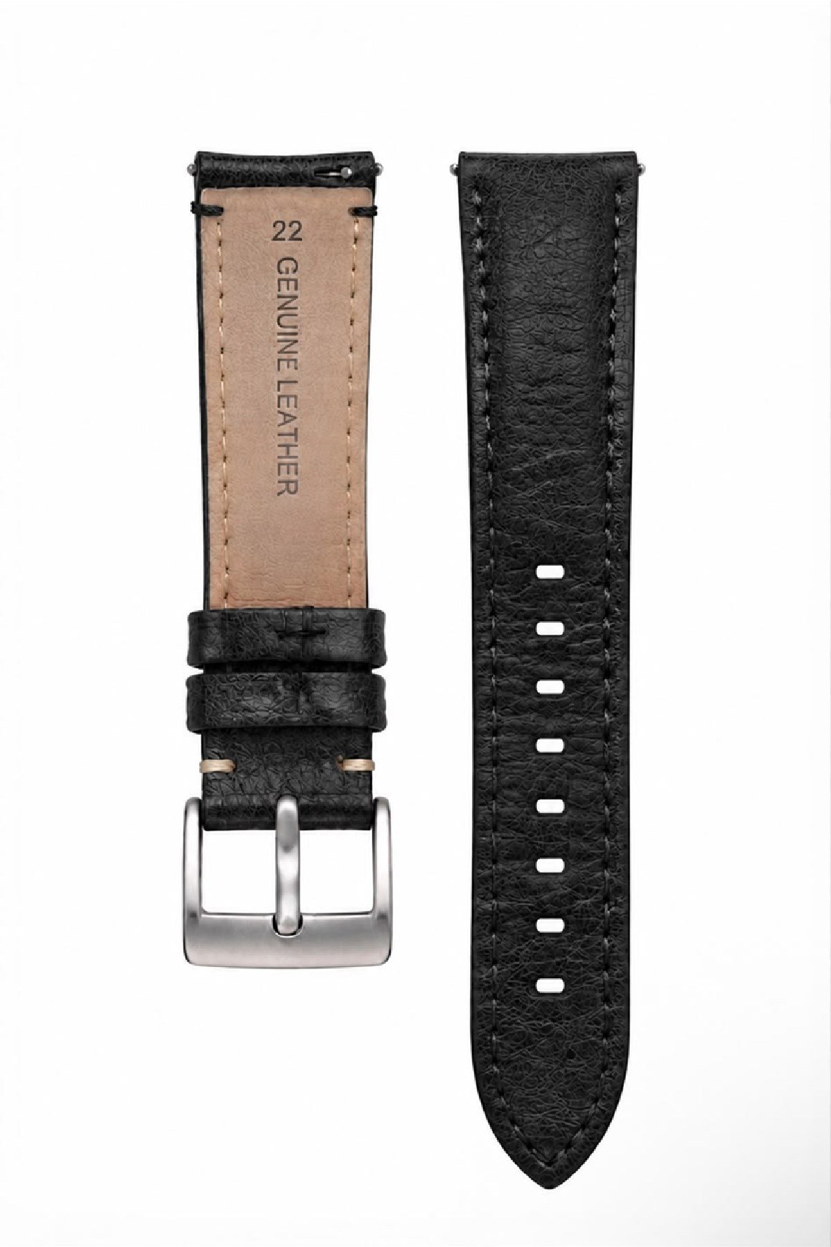 22mm Fossil Saatlerle Uyumlu Premium Hakiki Deri Saat Kordonu Kayışı L35FSL