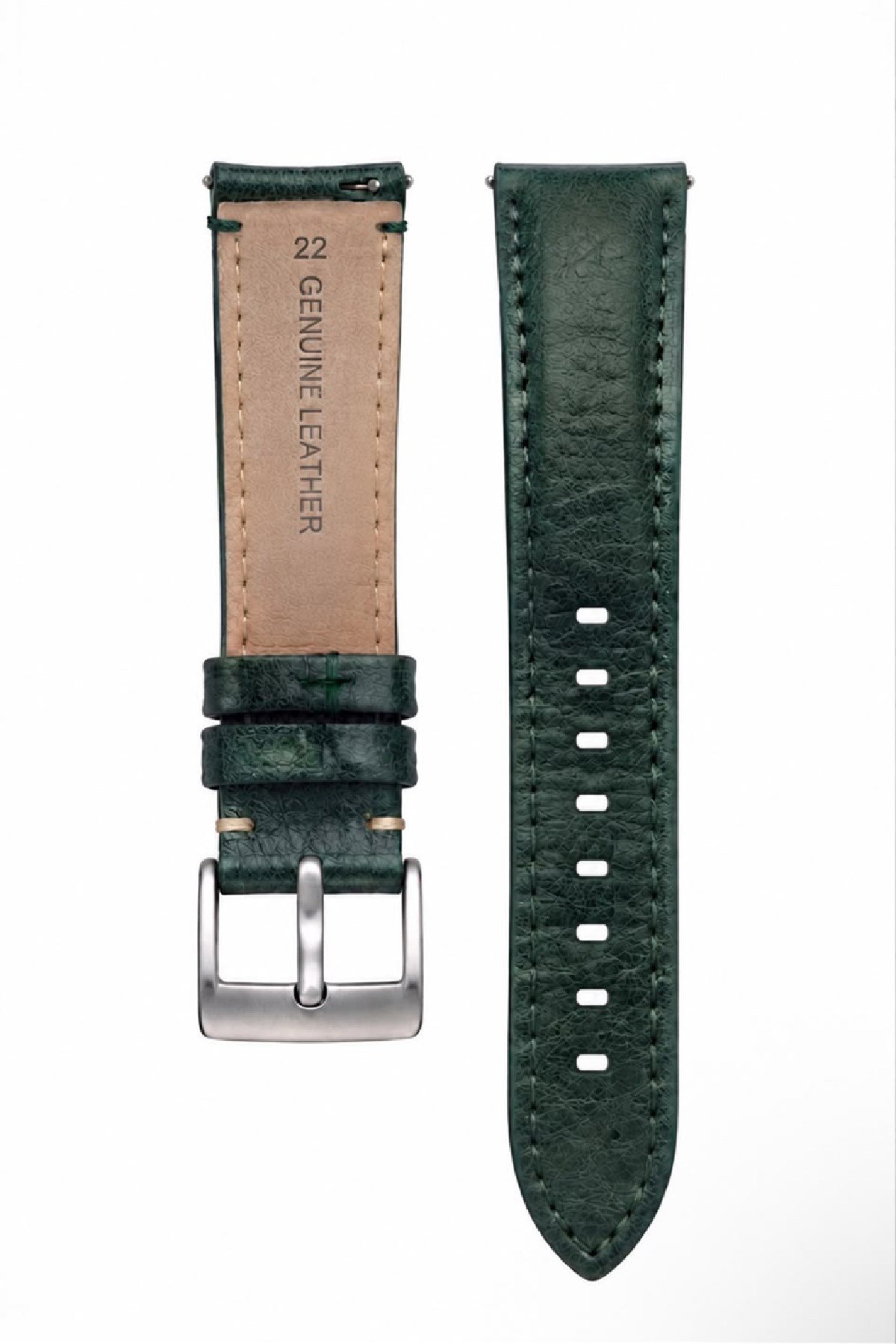 22mm Fossil Saatlerle Uyumlu Premium Hakiki Deri Saat Kordonu Kayışı L35FSL