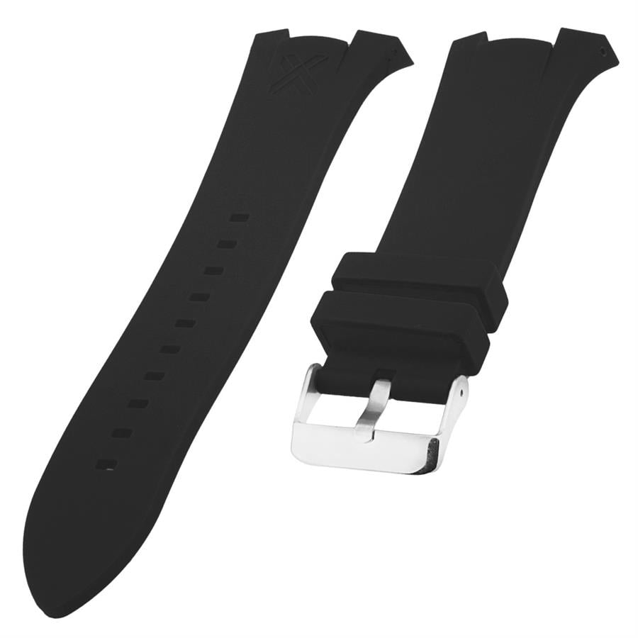 ARMANI EXCHANGE Modeli Uyumlu 32x22mm Silikon Saat Kordonu P02AX-B