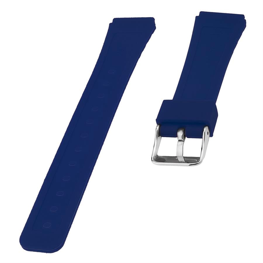 Casio F91 Uyumlu 18X16mm Lacivert Silikon Saat Kordonu S02F91W-L