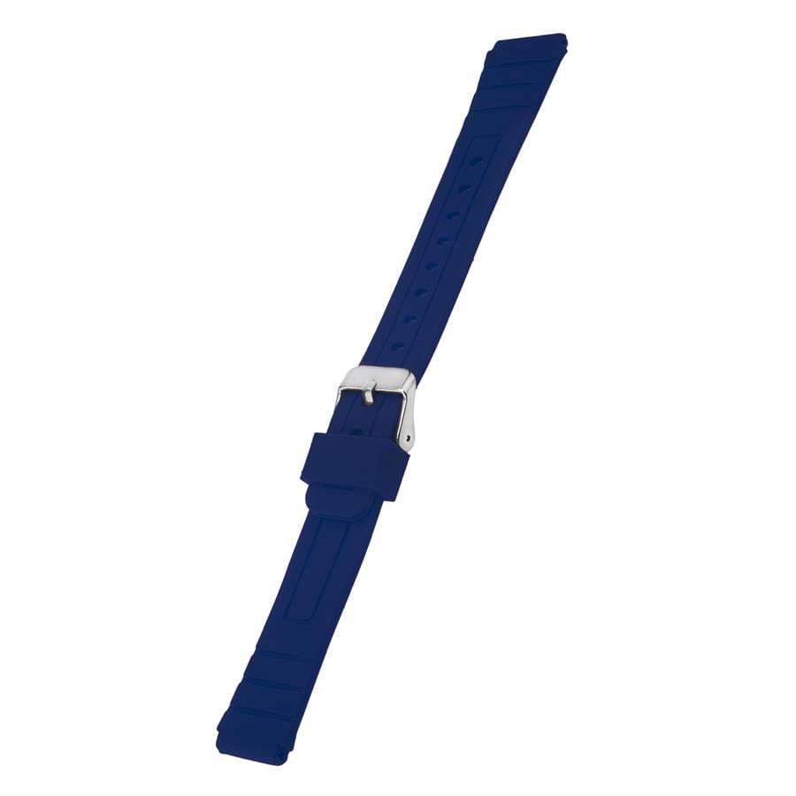 Casio F91 Uyumlu 18X16mm Lacivert Silikon Saat Kordonu S02F91W-L