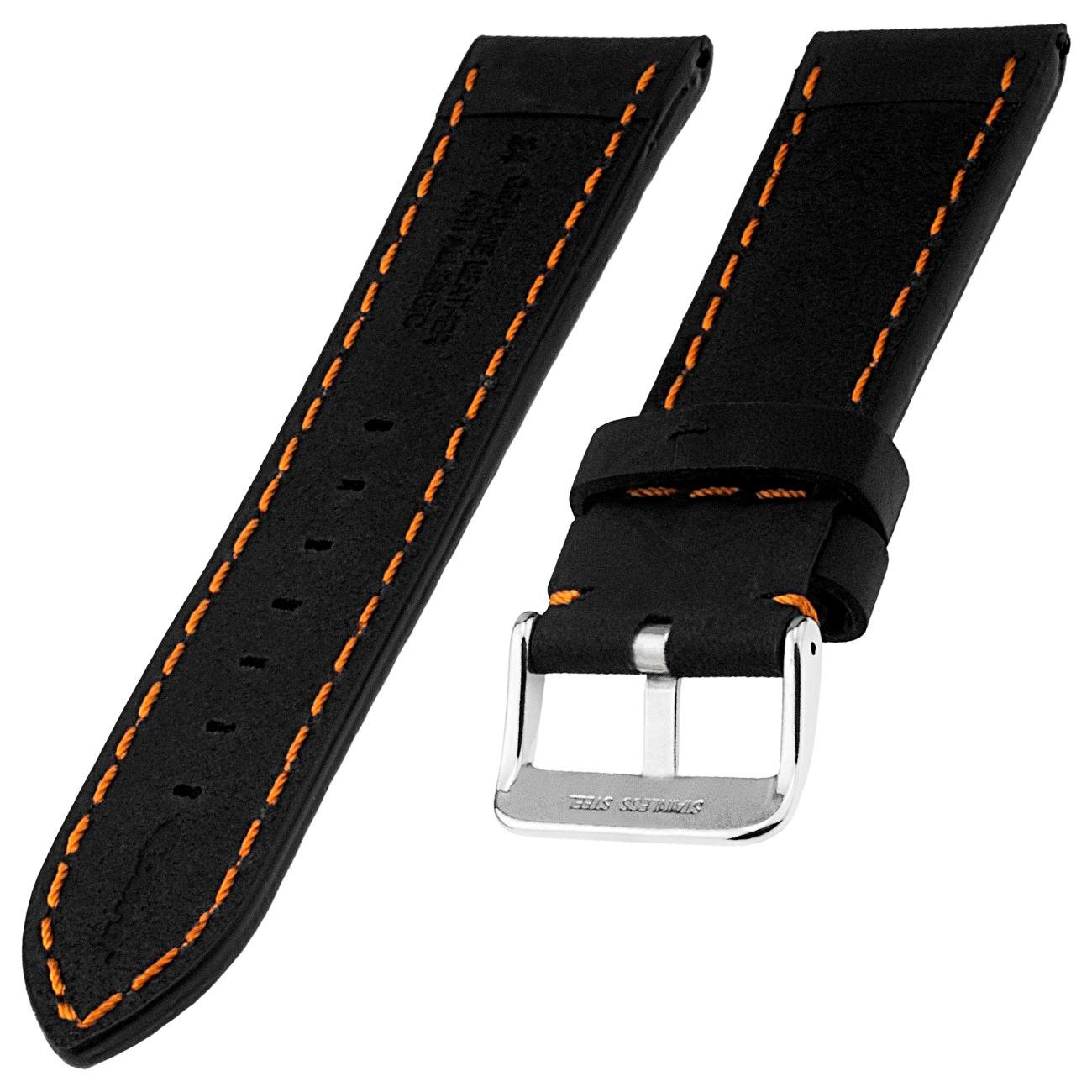 Cobra L31PNR-BT Panerai Kol Saatlerine Uyumlu Hakiki Deri Saat Kordonu