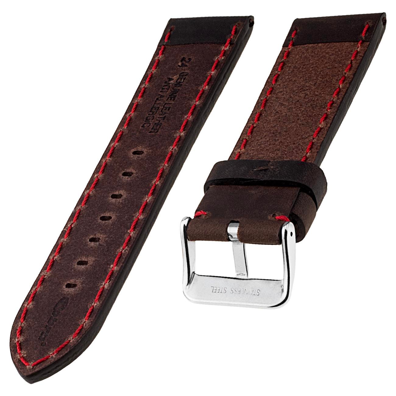 Cobra L31PNR-KR Panerai Kol Saatlerine Uyumlu Hakiki Deri Saat Kordonu