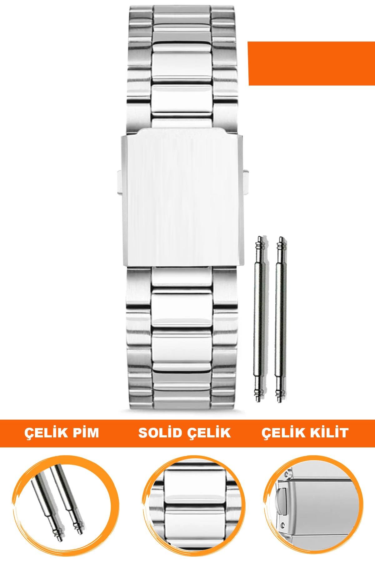 Cobra M16PD4-S  Orjinal Paslanmaz Metal Saat Kordonu