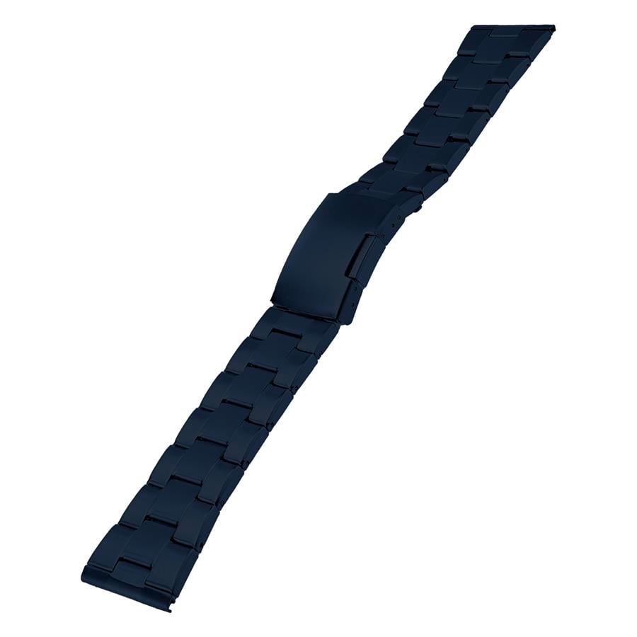 Cobra M24YB-L Orjinal Çelik Lacivert Renk Metal Saat Kordonu 