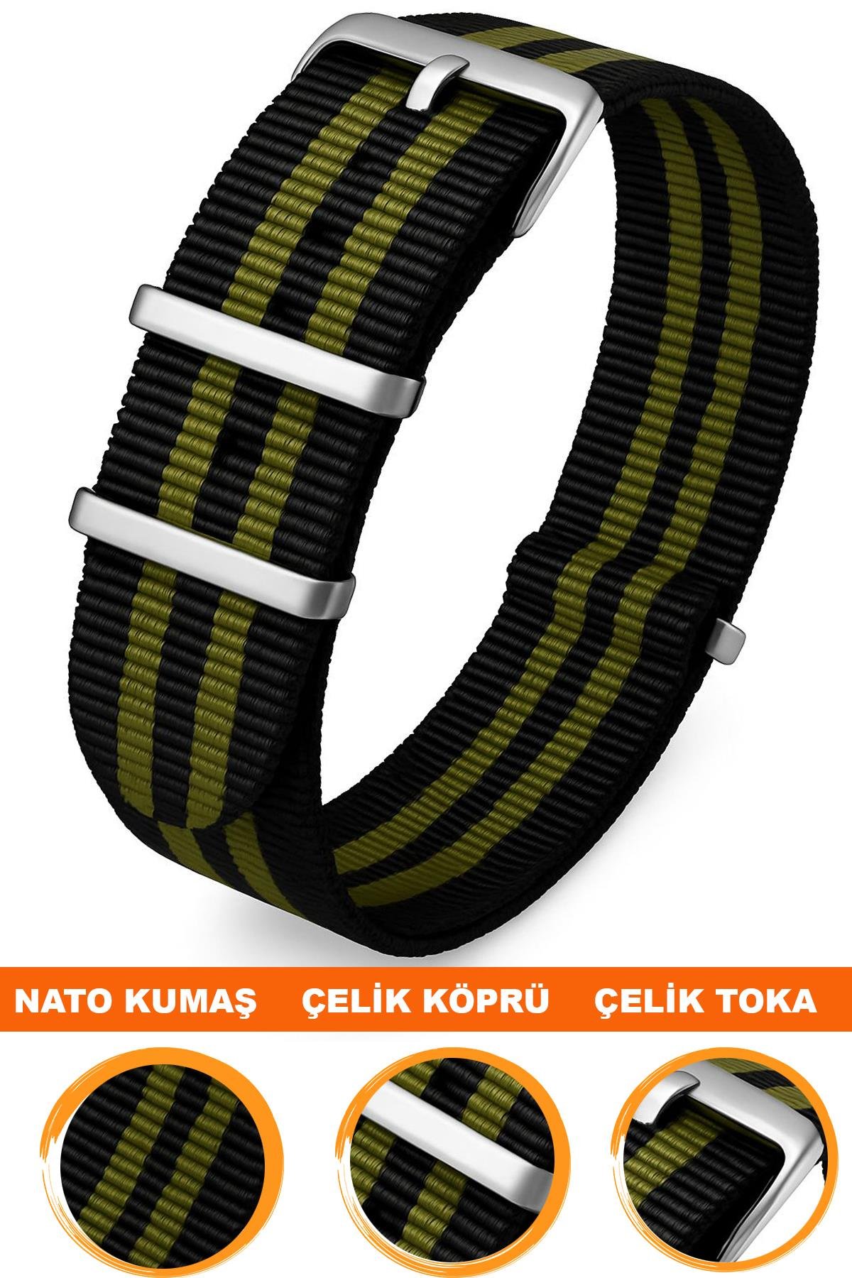 Cobra N32NYL3-BDG Nato Saat Kordonu