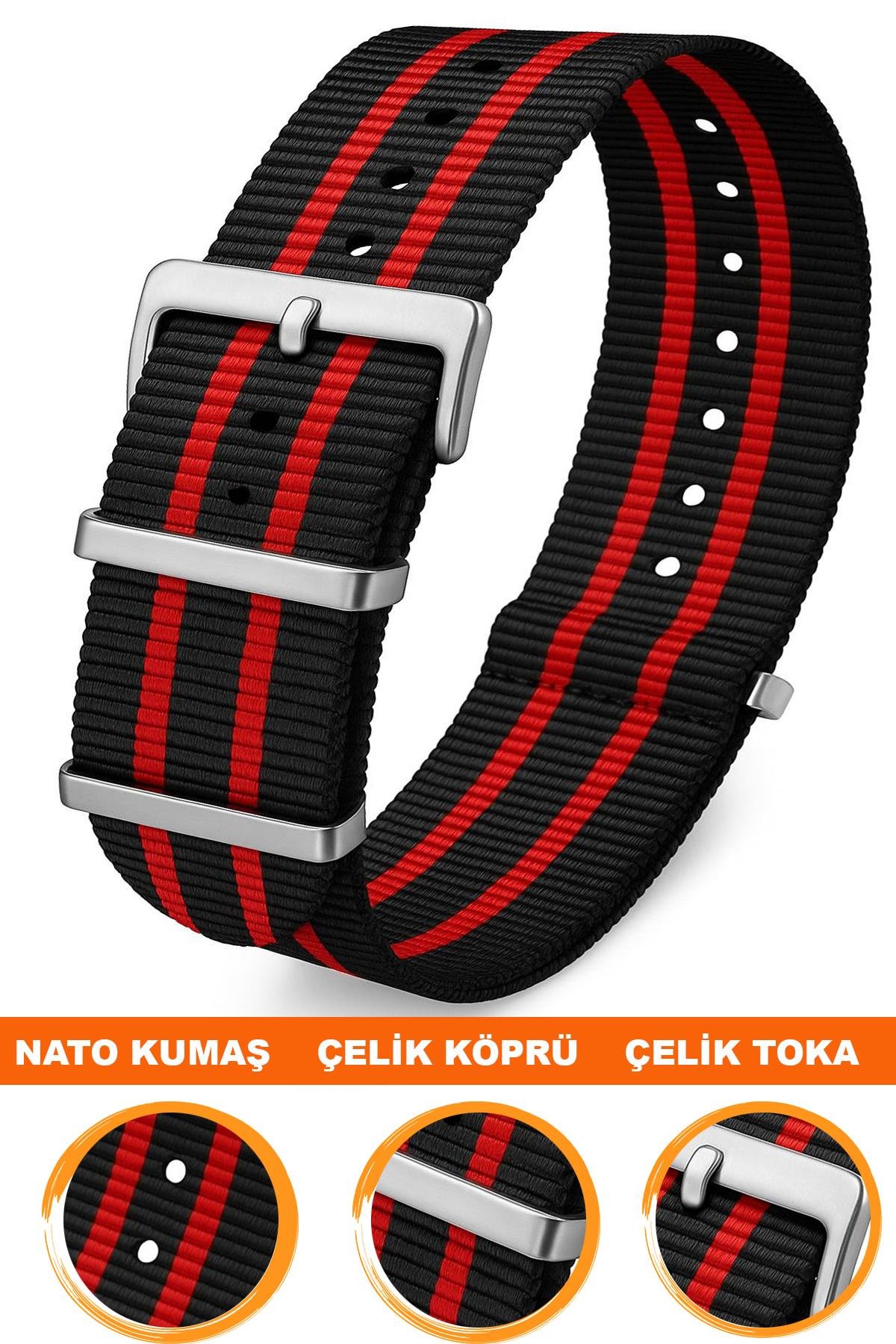 Cobra N32NYL3-BR Nato Saat Kordonu