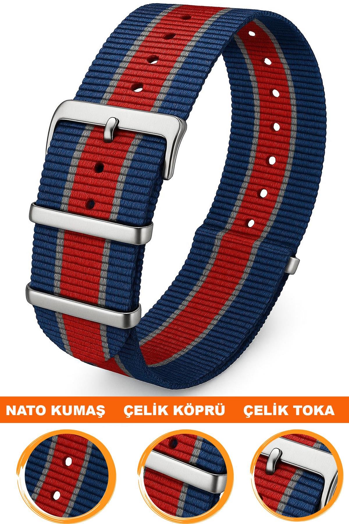 Cobra N32NYL3-LGR Nato Saat Kordonu