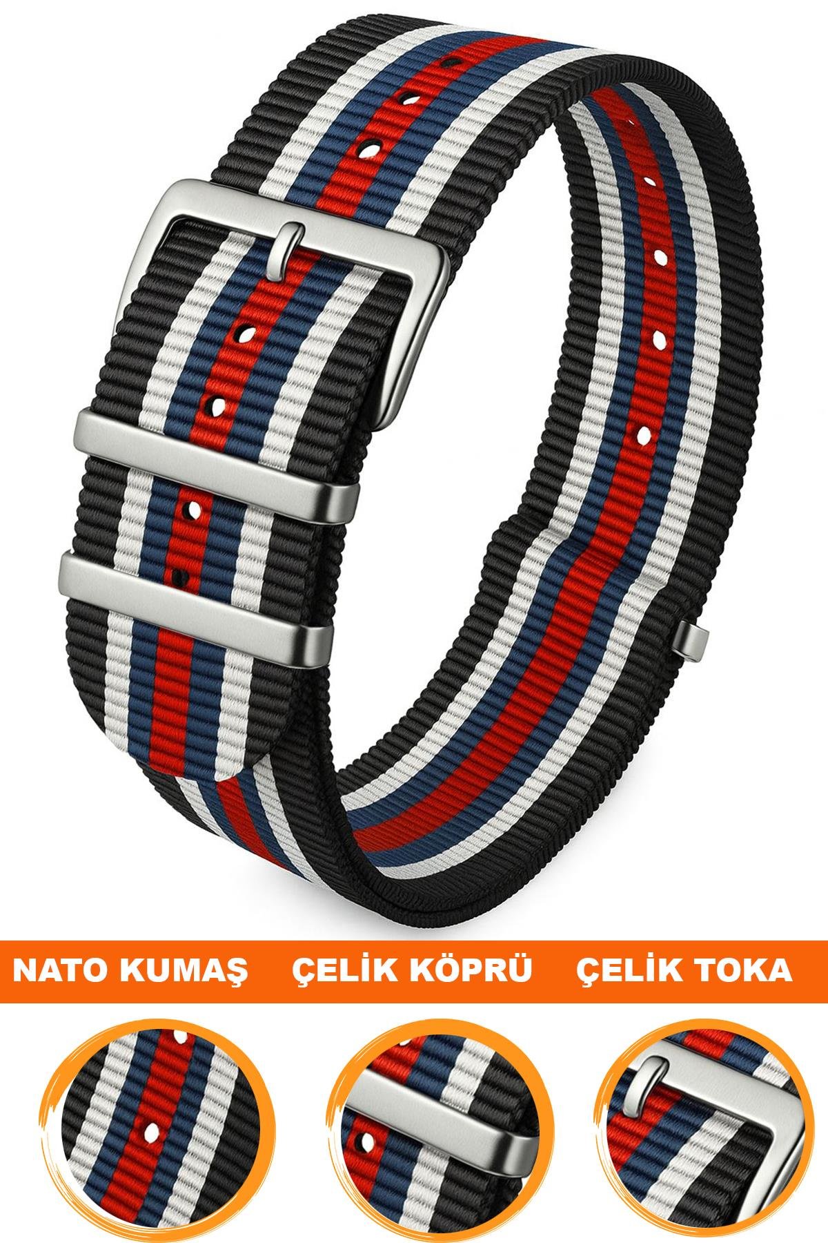 Cobra Nato Saat Kordonu N32NYL3-BKLR