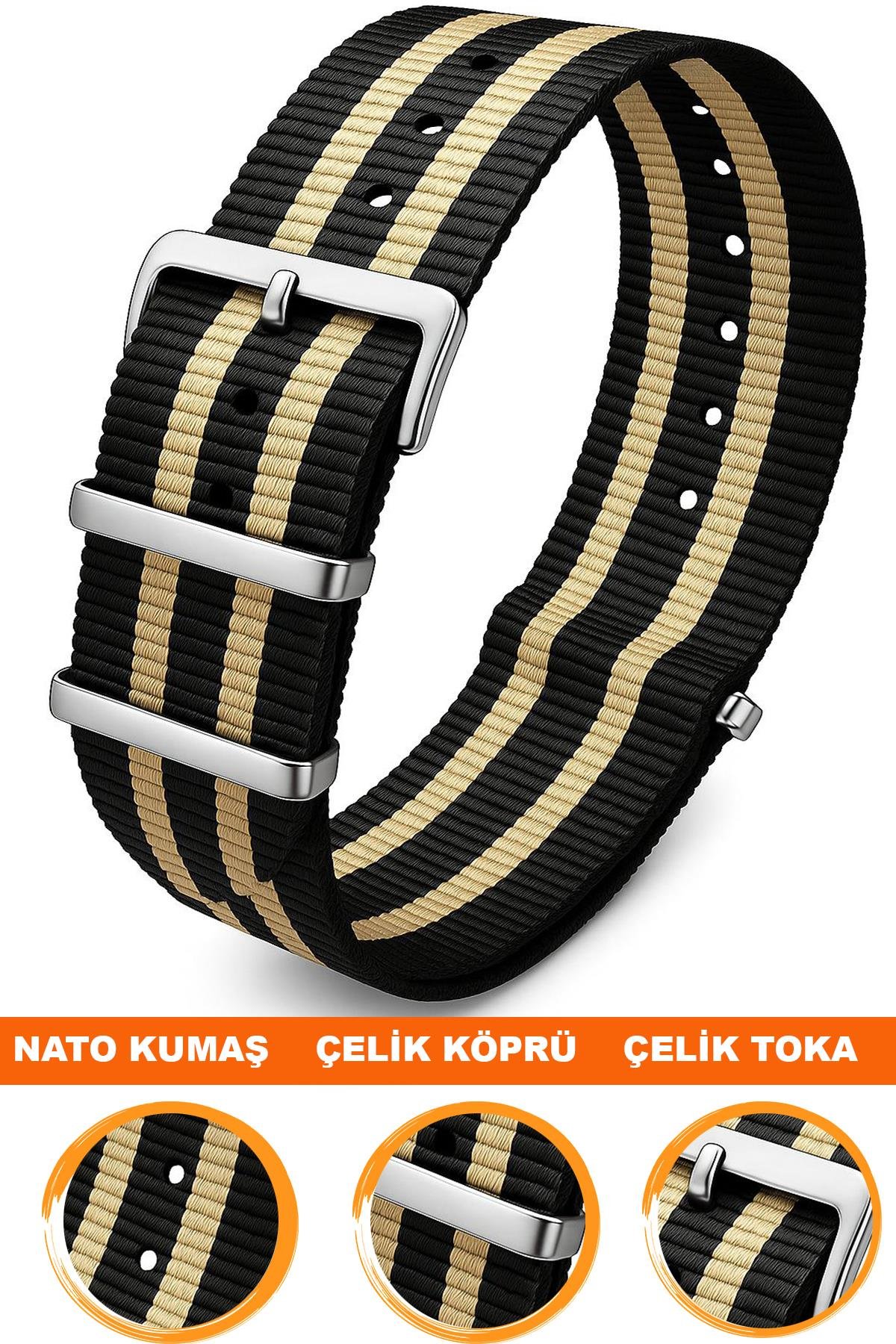 Cobra Nato Saat Kordonu N32NYL3-BKR