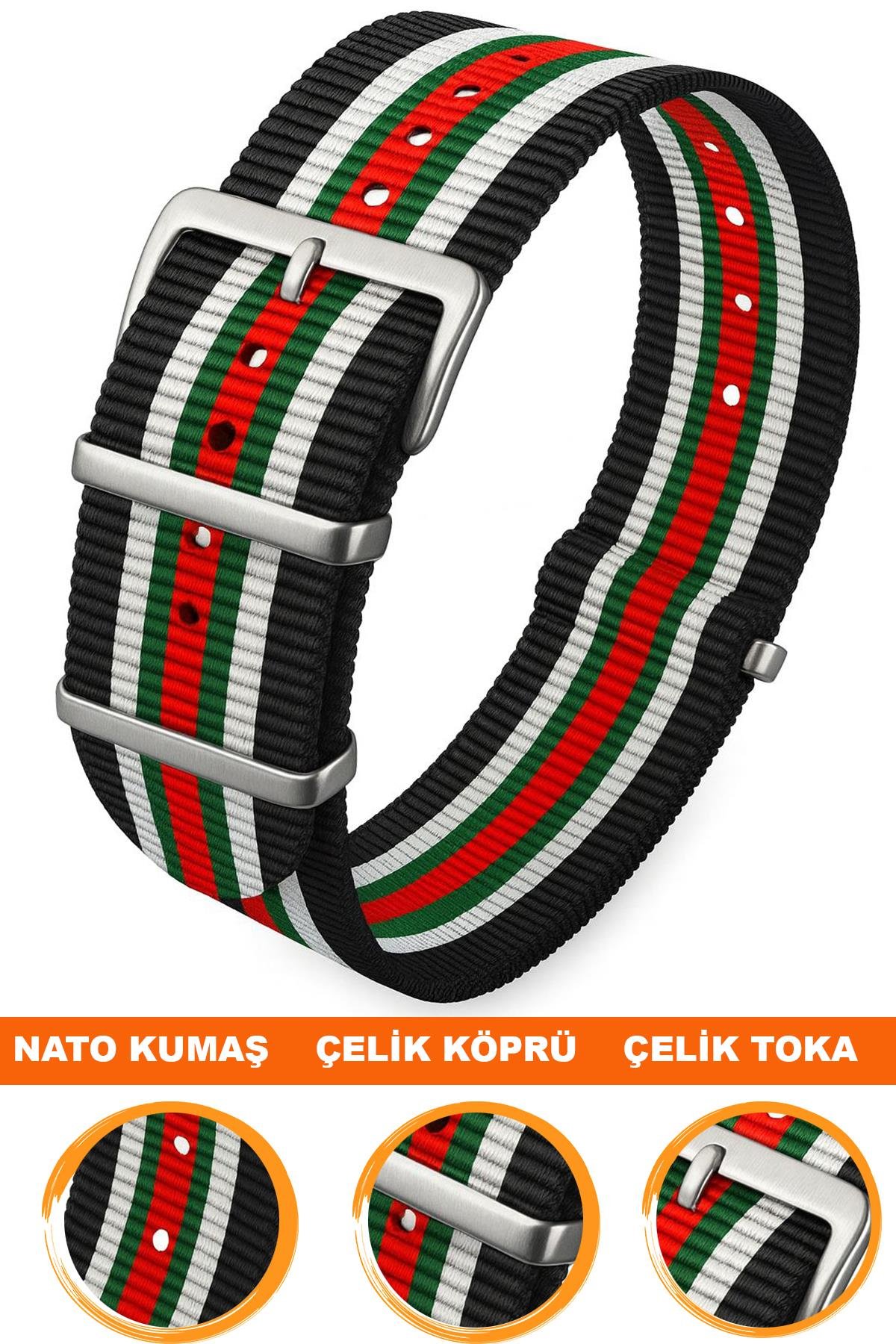 Cobra Nato Saat Kordonu N32NYL3-BWGR