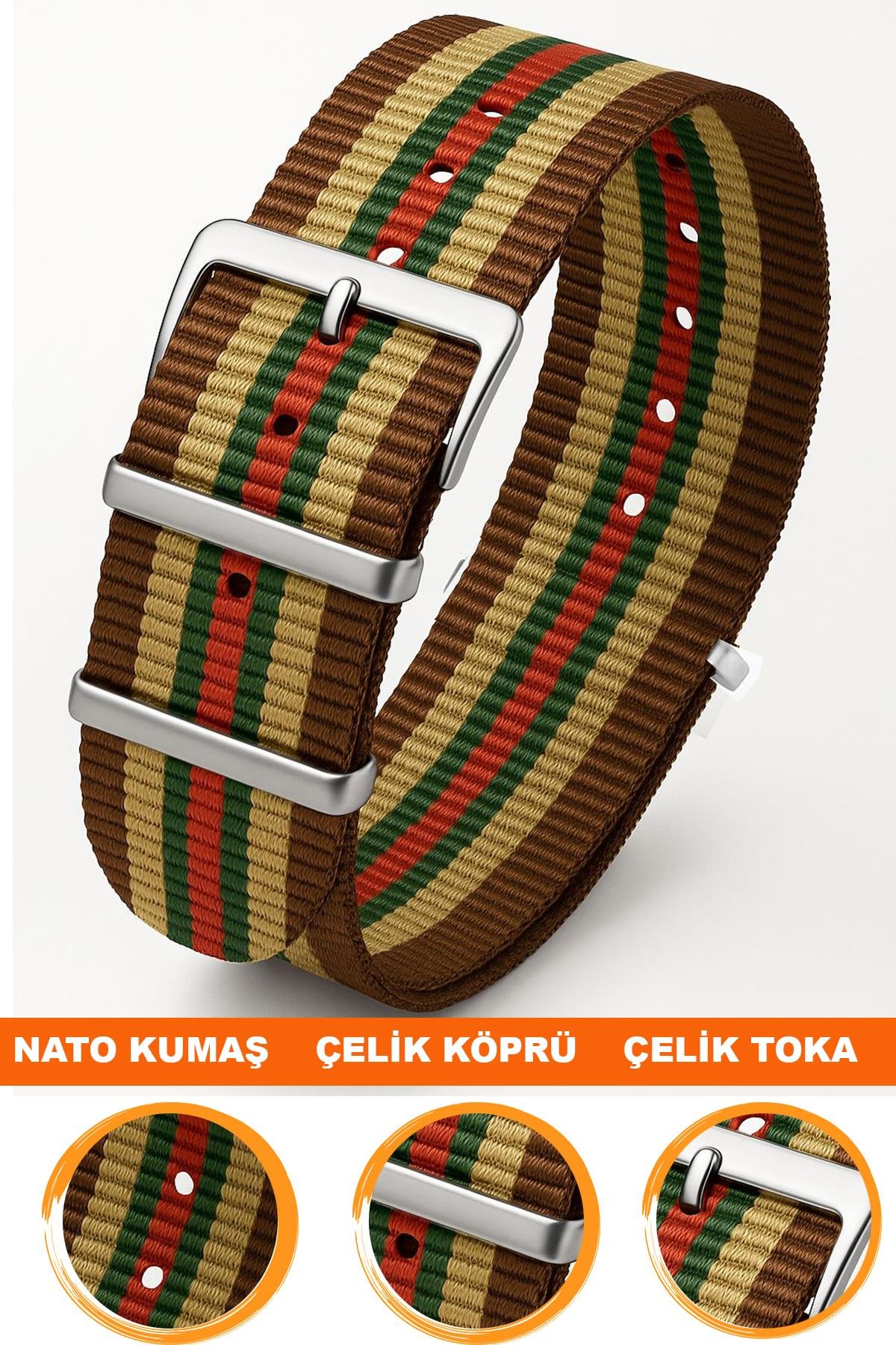 Cobra Nato Saat Kordonu N32NYL3-KWR