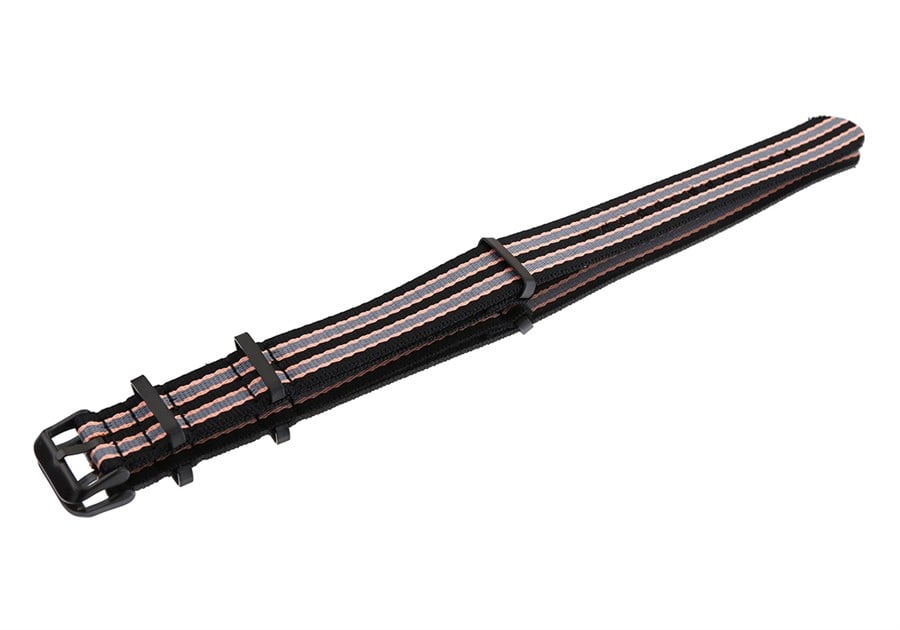 Cobra Paraşüt Kumaş N39XWDB-BTG Nato Saat Kordonu