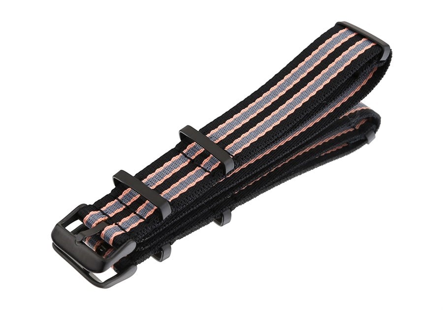 Cobra Paraşüt Kumaş N39XWDB-BTG Nato Saat Kordonu