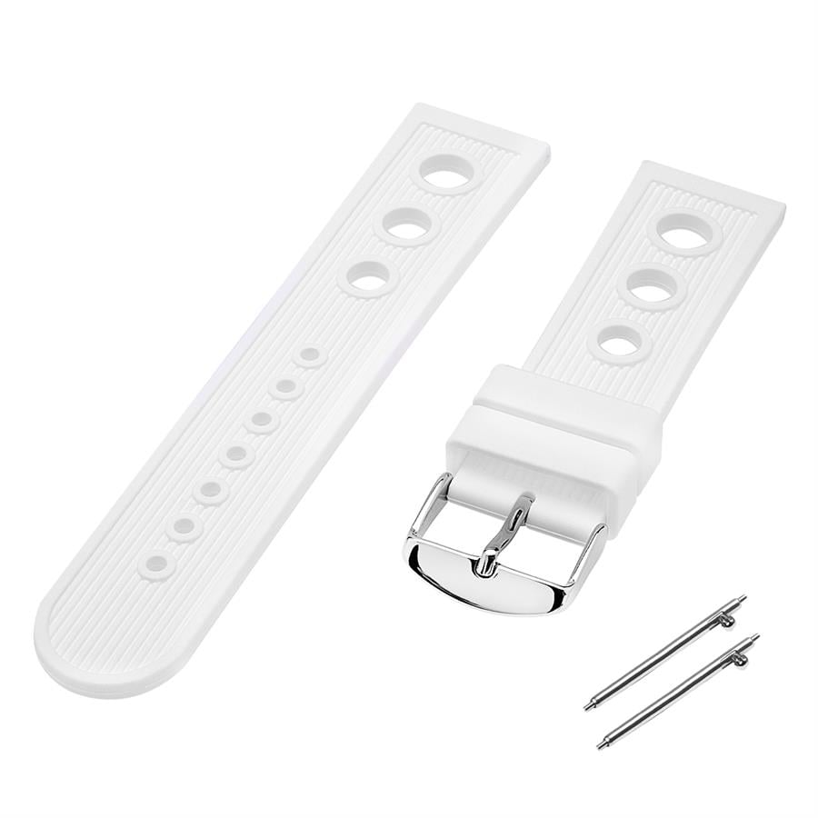 Cobra R14043-W Ralli Model Kauçuk Saat Kordonu