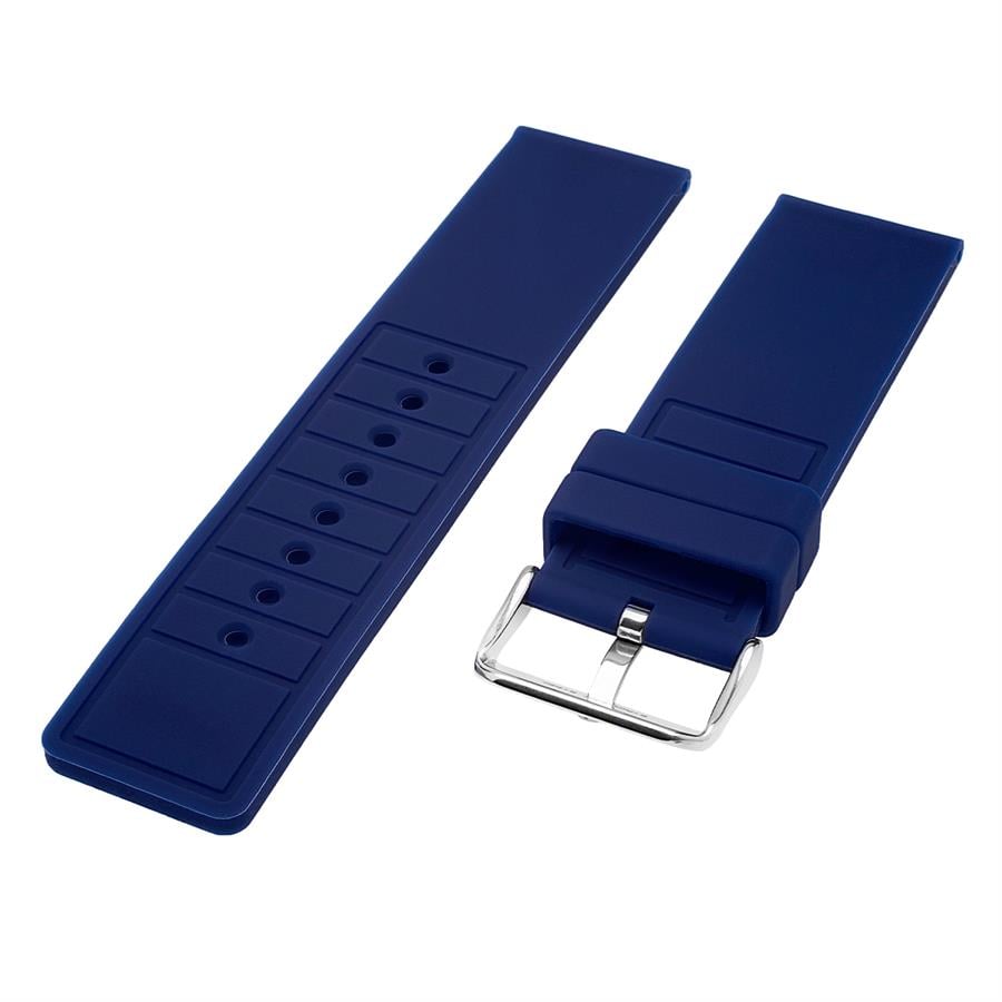 Cobra R14057-L Lastik Desen Kauçuk Saat Kordonu