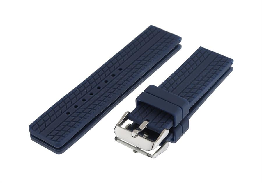 Cobra R14057-L Lastik Desen Kauçuk Saat Kordonu