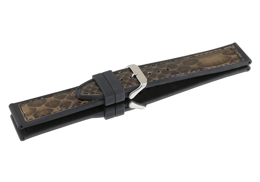 Cobra R14093-BG Üstü Deri Altı Kauçuk Saat Kordonu