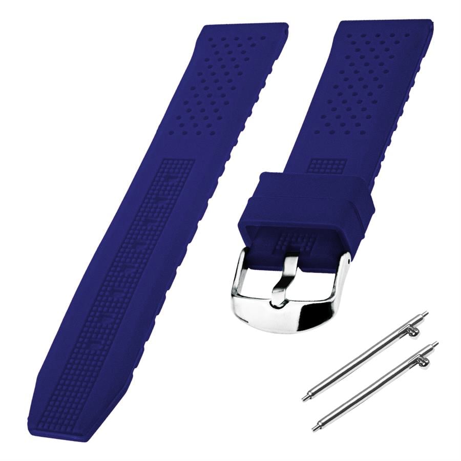 Cobra S01A16-DB Koyu Mavi Silikon Saat Kordonu