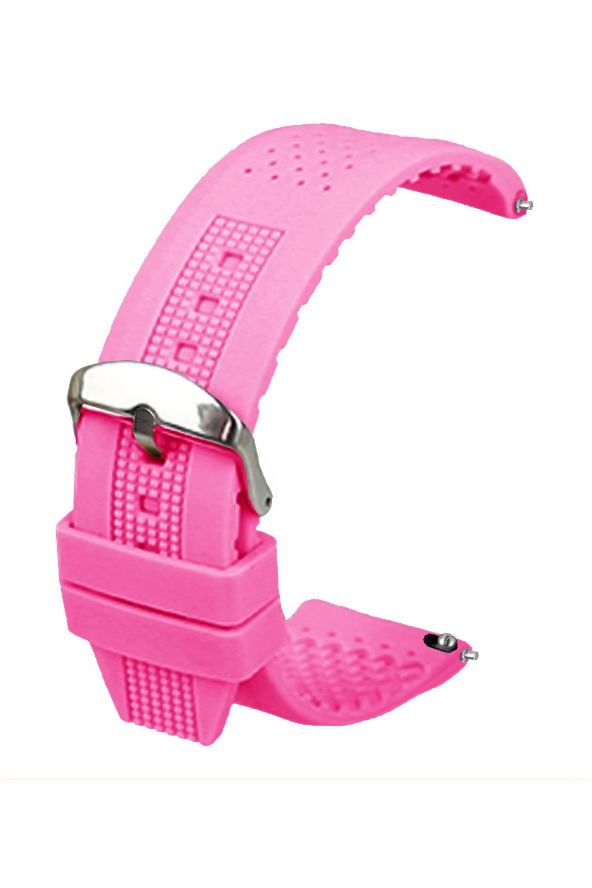 Cobra S01A16-P Pembe Silikon Saat Kordonu