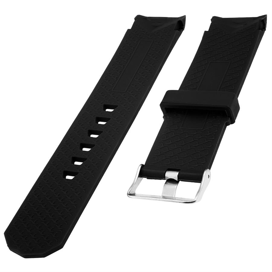 CORUM Admiral's Cup Competition Uyumlu 24x24mm Silikon Saat Kordonu P26CRM-L 