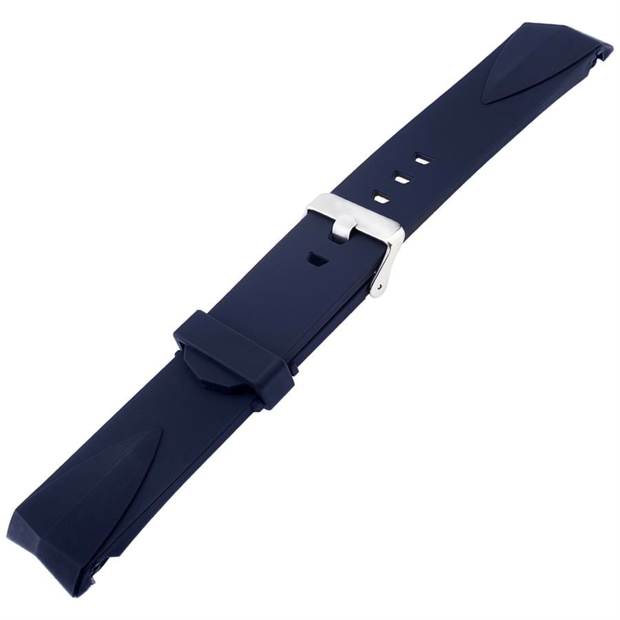 CORUM Admiral's Cup Competition Uyumlu 24x24mm Silikon Saat Kordonu P26CRM-L 