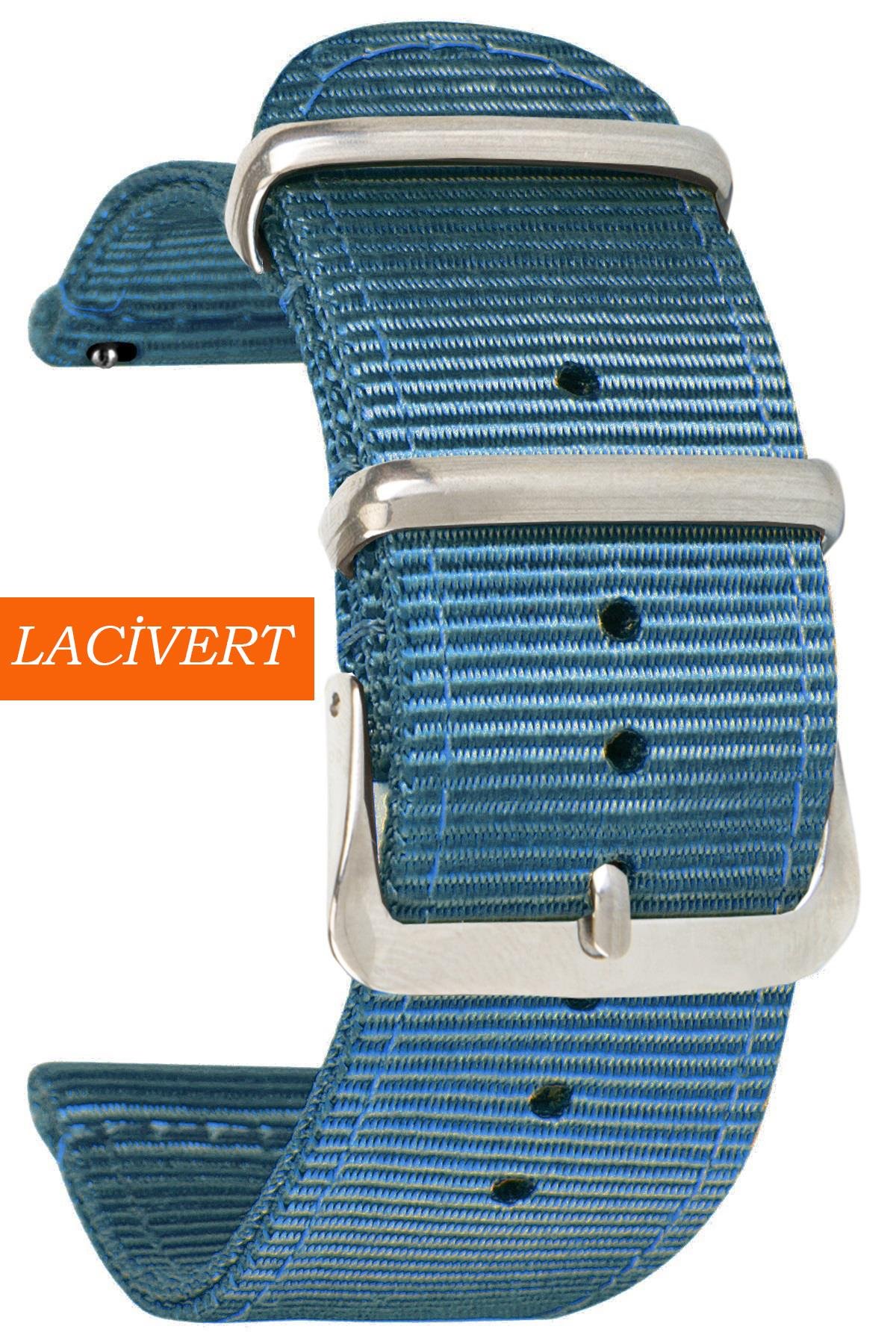 Huawei Watch Gt Gt2 Gt3 Gt4 Gt5 Uyumlu Tekstil Nato Kumaş Saat Kordonu Kayışı