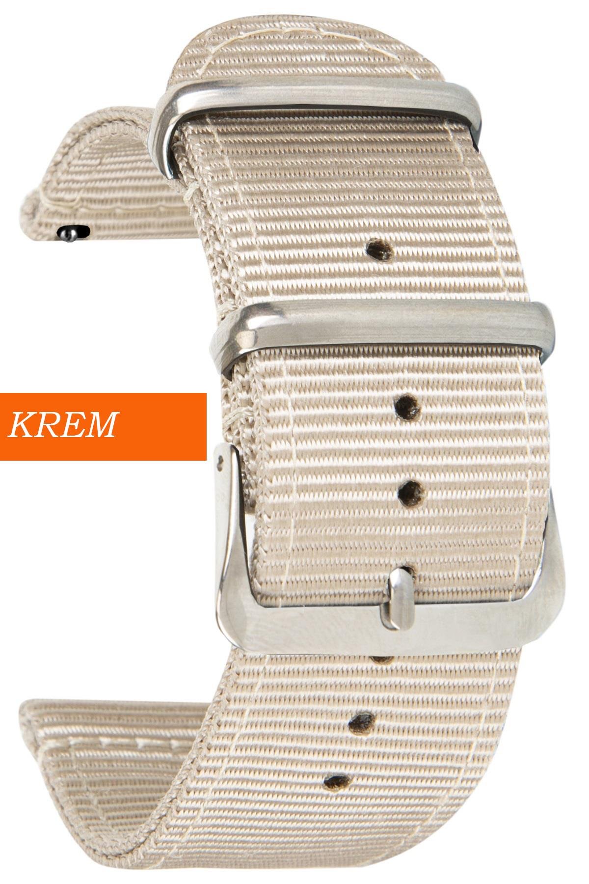 Huawei Watch Gt Gt2 Gt3 Gt4 Gt5 Uyumlu Tekstil Nato Kumaş Saat Kordonu Kayışı