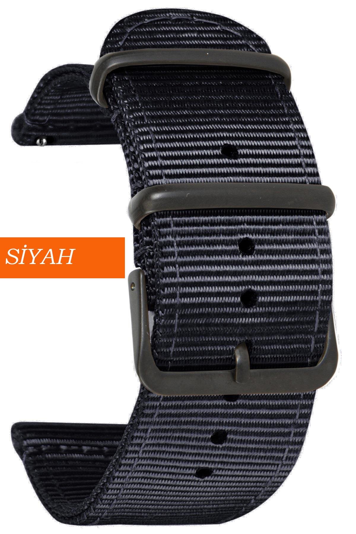 Huawei Watch Gt Gt2 Gt3 Gt4 Gt5 Uyumlu Tekstil Nato Kumaş Saat Kordonu Kayışı