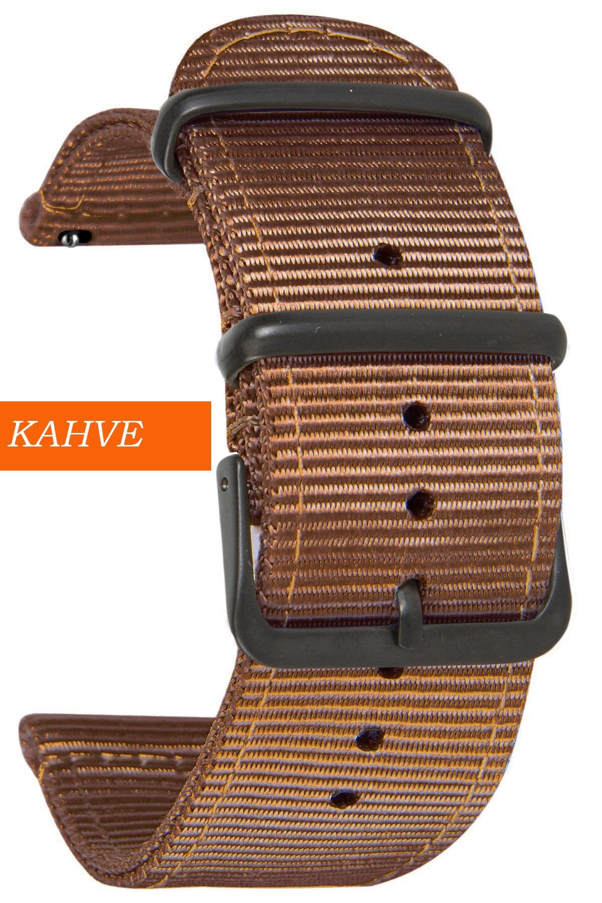 Huawei Watch Gt Gt2 Gt3 Gt4 Gt5 Uyumlu Tekstil Nato Kumaş Saat Kordonu Kayışı