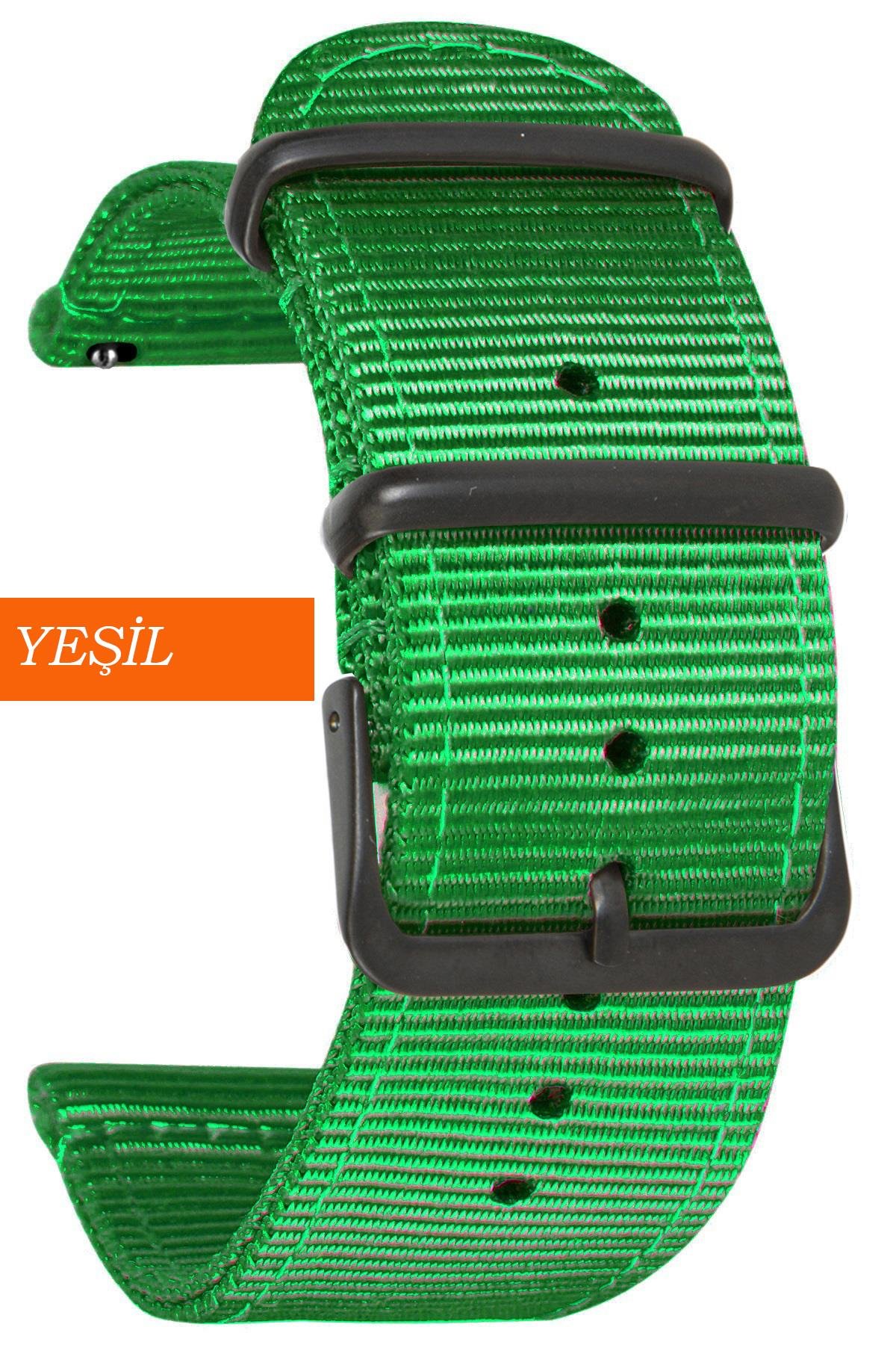 Huawei Watch Gt Gt2 Gt3 Gt4 Gt5 Uyumlu Tekstil Nato Kumaş Saat Kordonu Kayışı