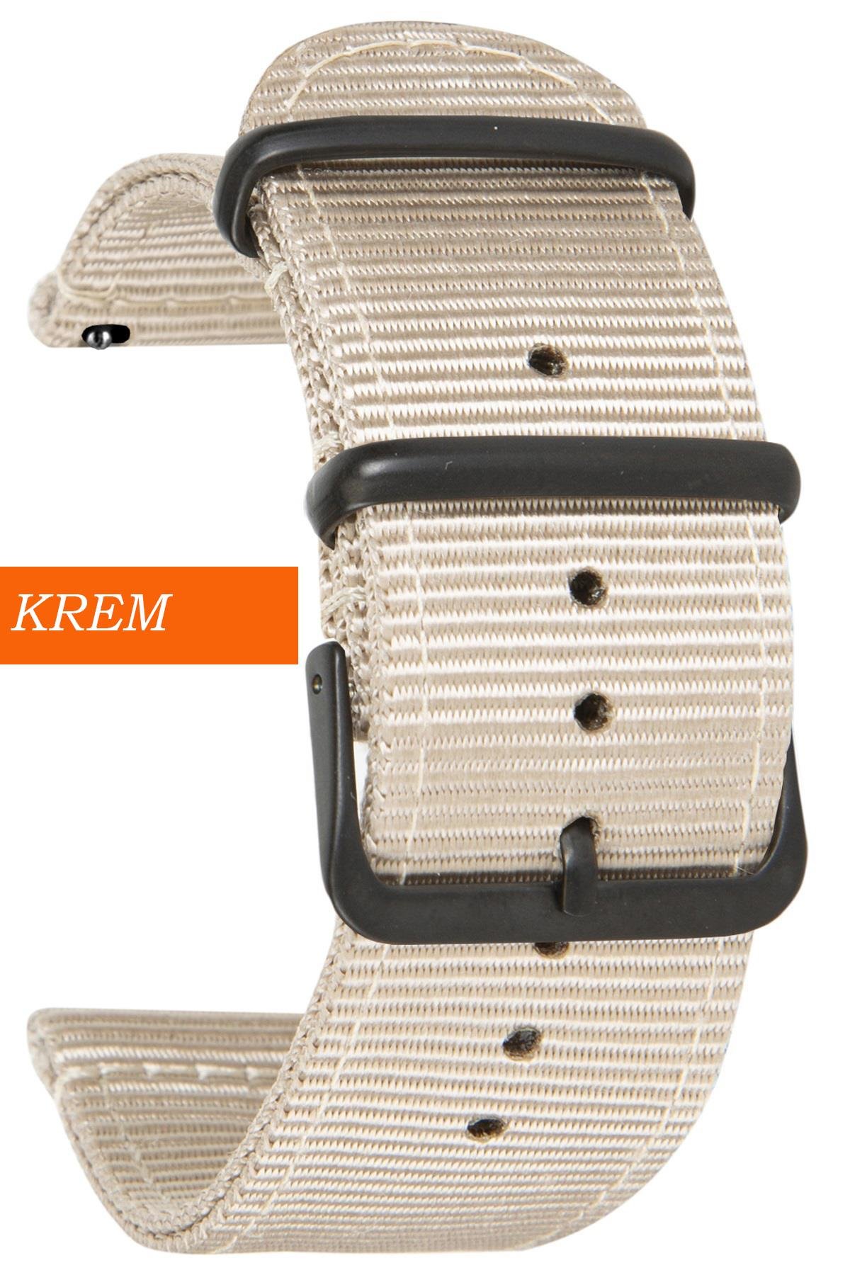 Huawei Watch Gt Gt2 Gt3 Gt4 Gt5 Uyumlu Tekstil Nato Kumaş Saat Kordonu Kayışı