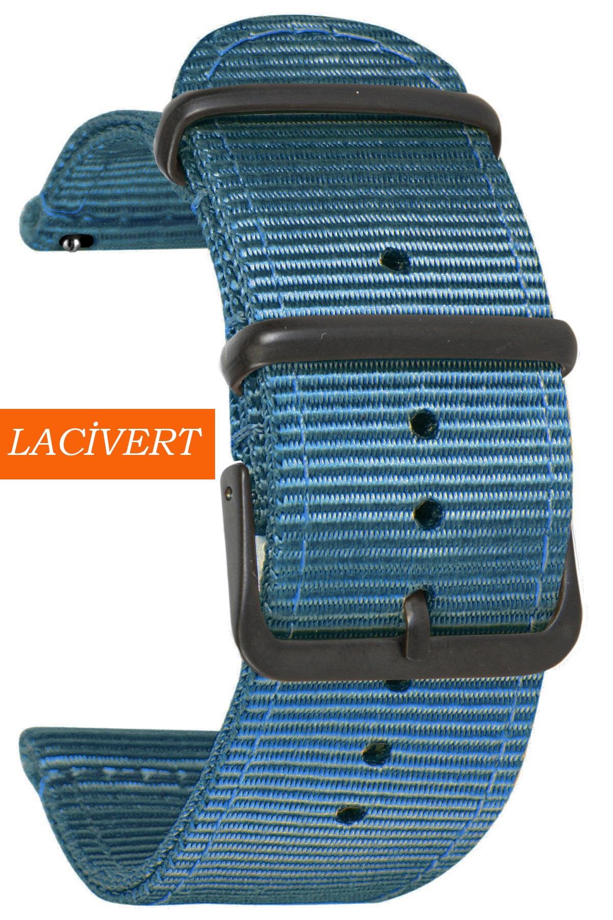 Huawei Watch Gt Gt2 Gt3 Gt4 Gt5 Uyumlu Tekstil Nato Kumaş Saat Kordonu Kayışı