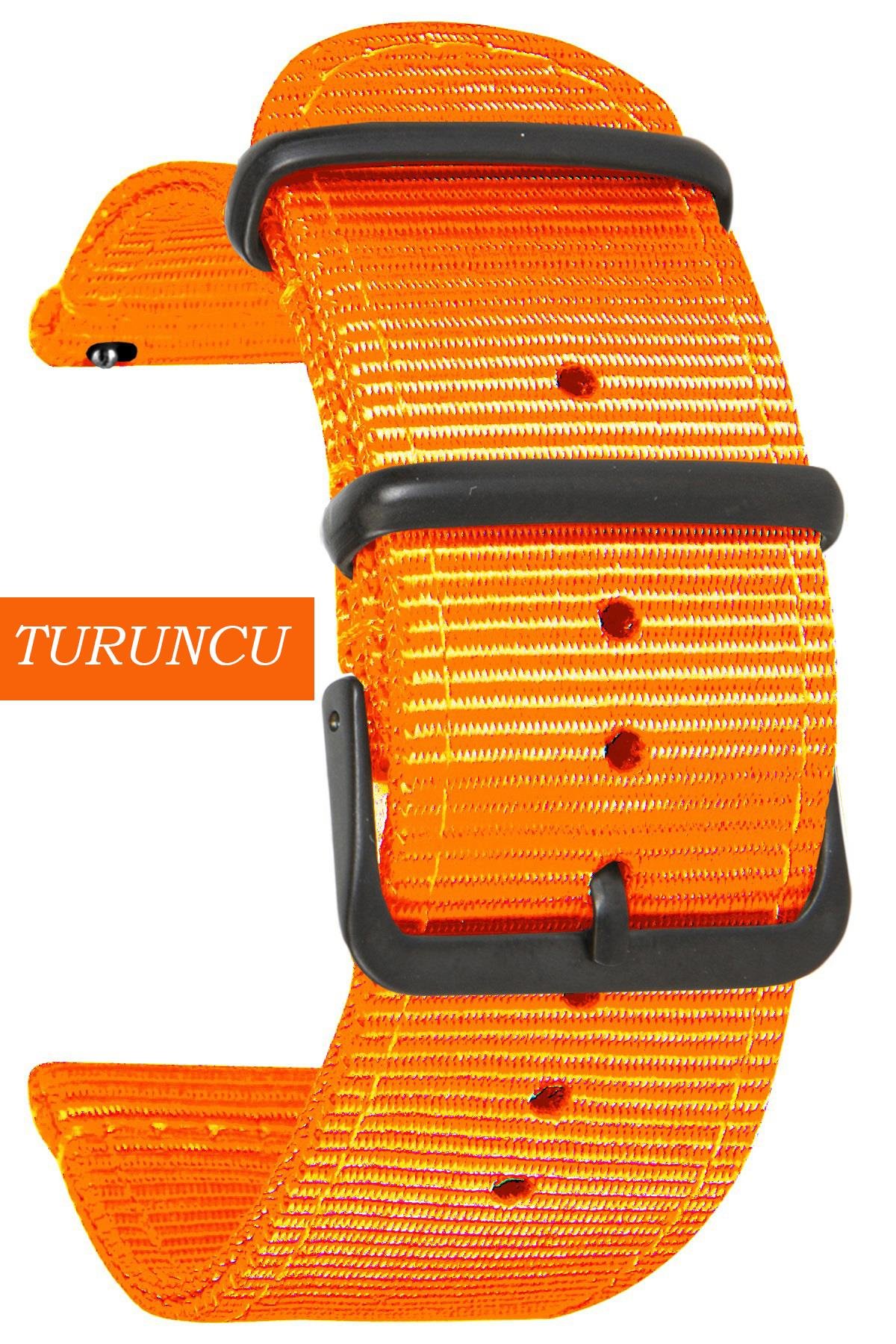 Huawei Watch Gt Gt2 Gt3 Gt4 Gt5 Uyumlu Tekstil Nato Kumaş Saat Kordonu Kayışı