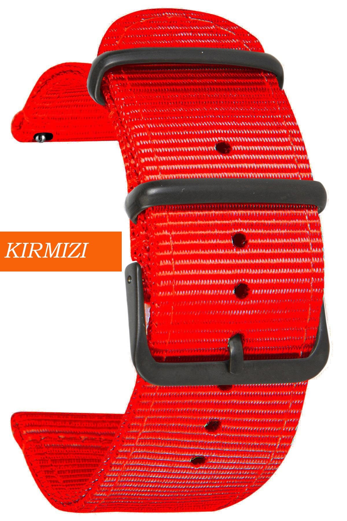 Huawei Watch Gt Gt2 Gt3 Gt4 Gt5 Uyumlu Tekstil Nato Kumaş Saat Kordonu Kayışı