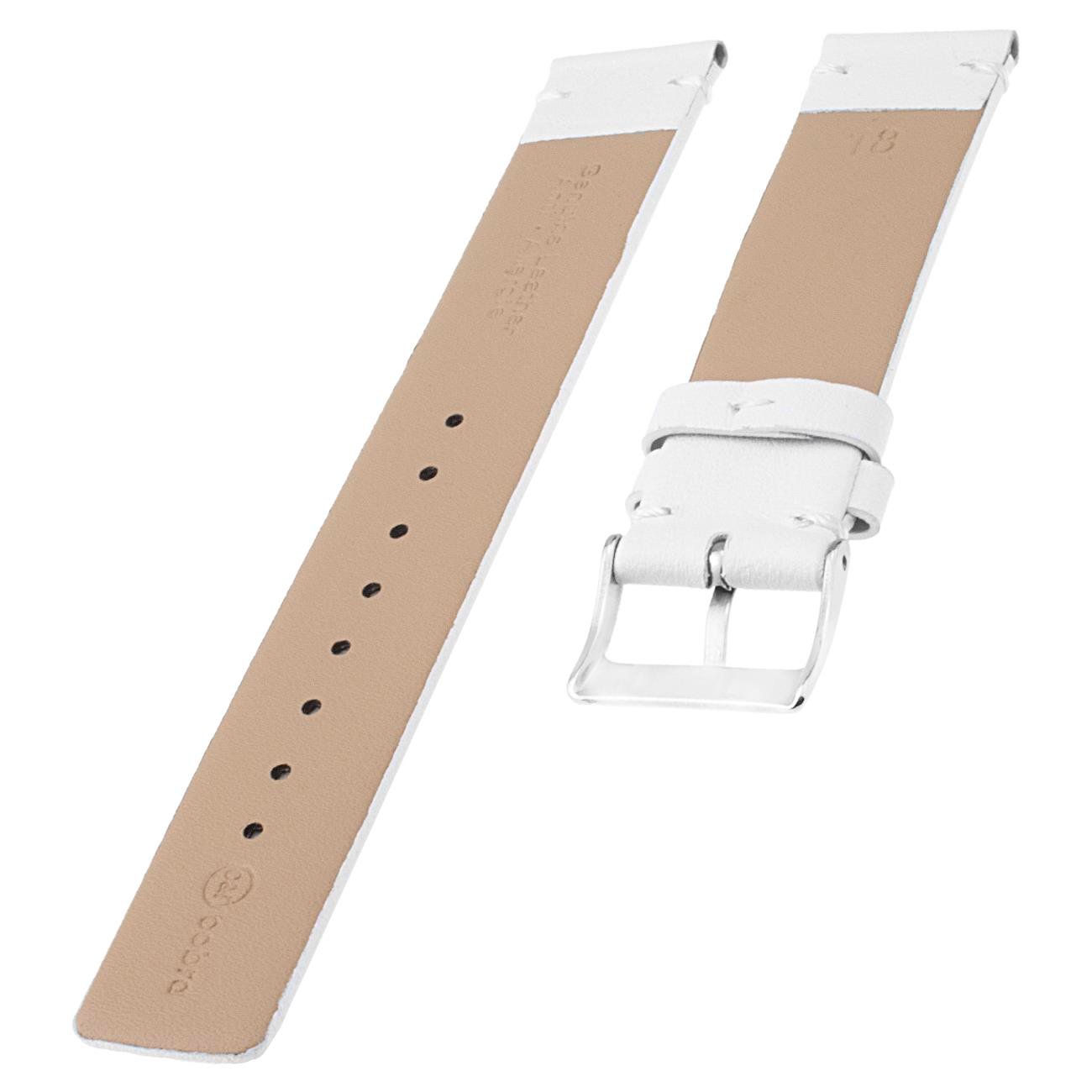 MİCHAEL KORS Modellerine Uyumlu 8/10/12/14/16/18/20mm Hakiki Deri Saat Kordonu L04MK-W