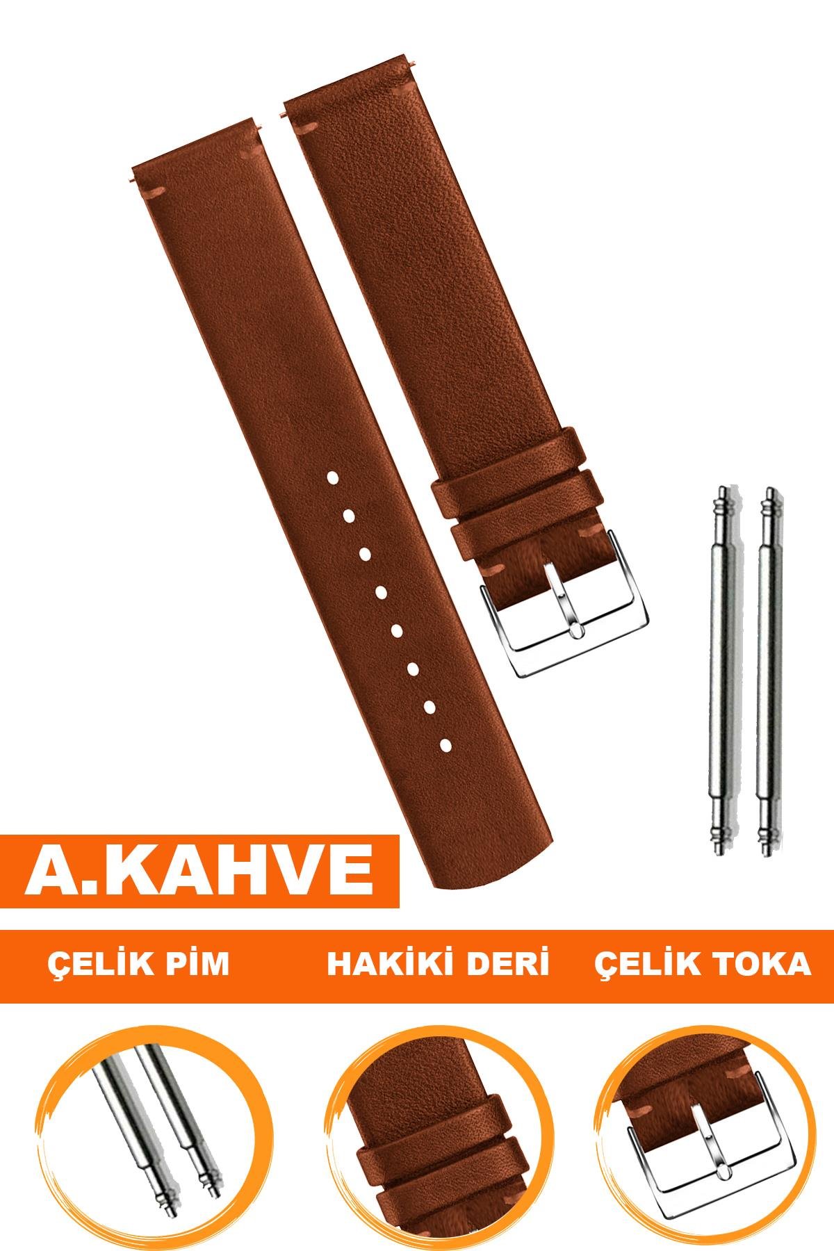 MICHAEL KORS Modellerine Uyumlu Hakiki Deri Saat Kordonu L04MK-T