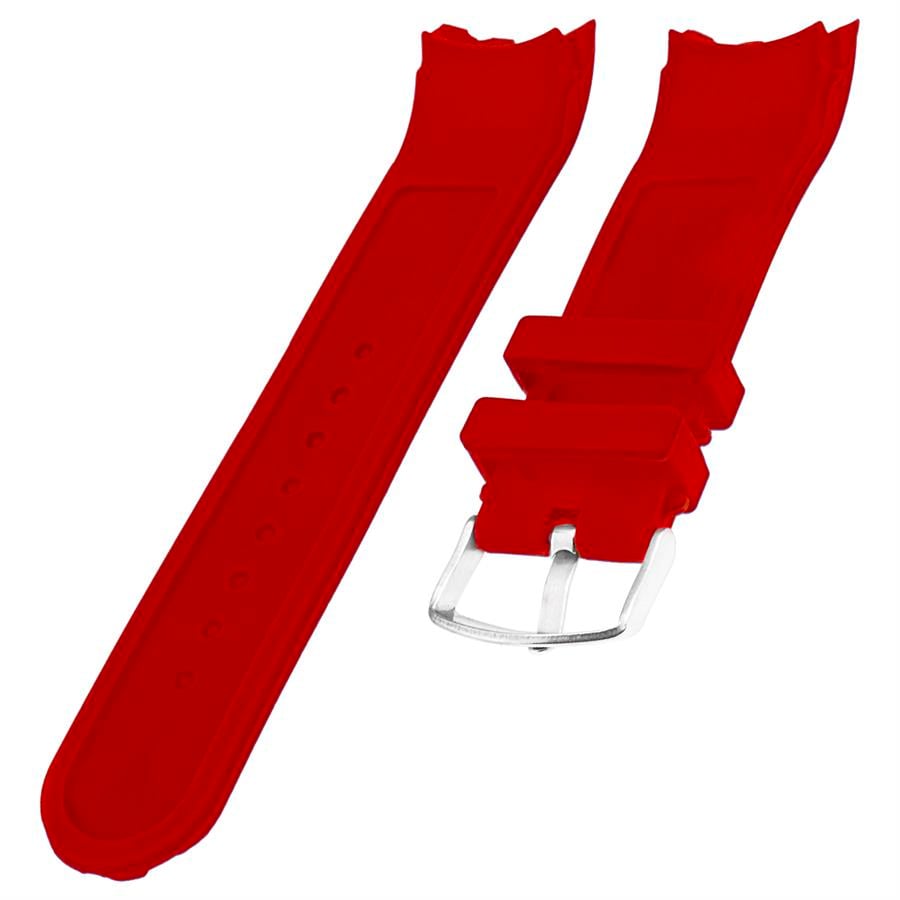 NAUTICA Modellere Uyumlu 24mm Silikon Saat Kordonu S01A2-R
